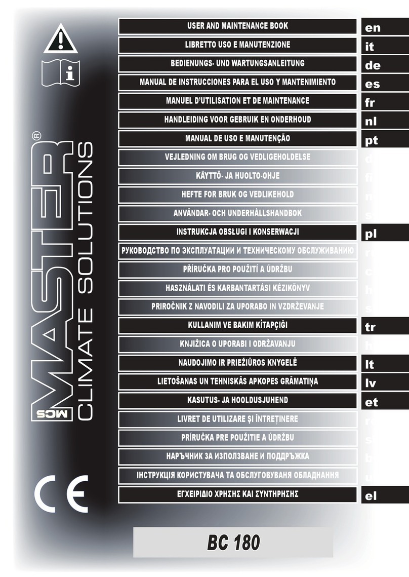MCS Master BC 180 Manual