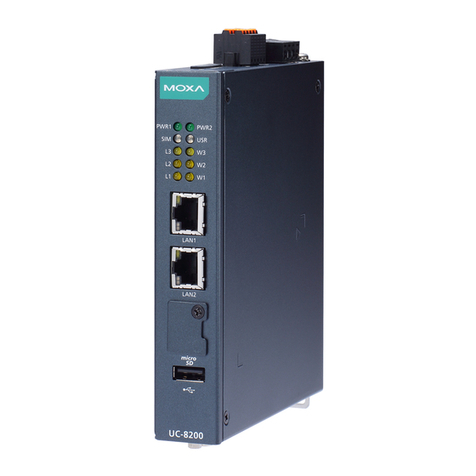 Moxa Technologies UC-8200 Series Quick installation guide