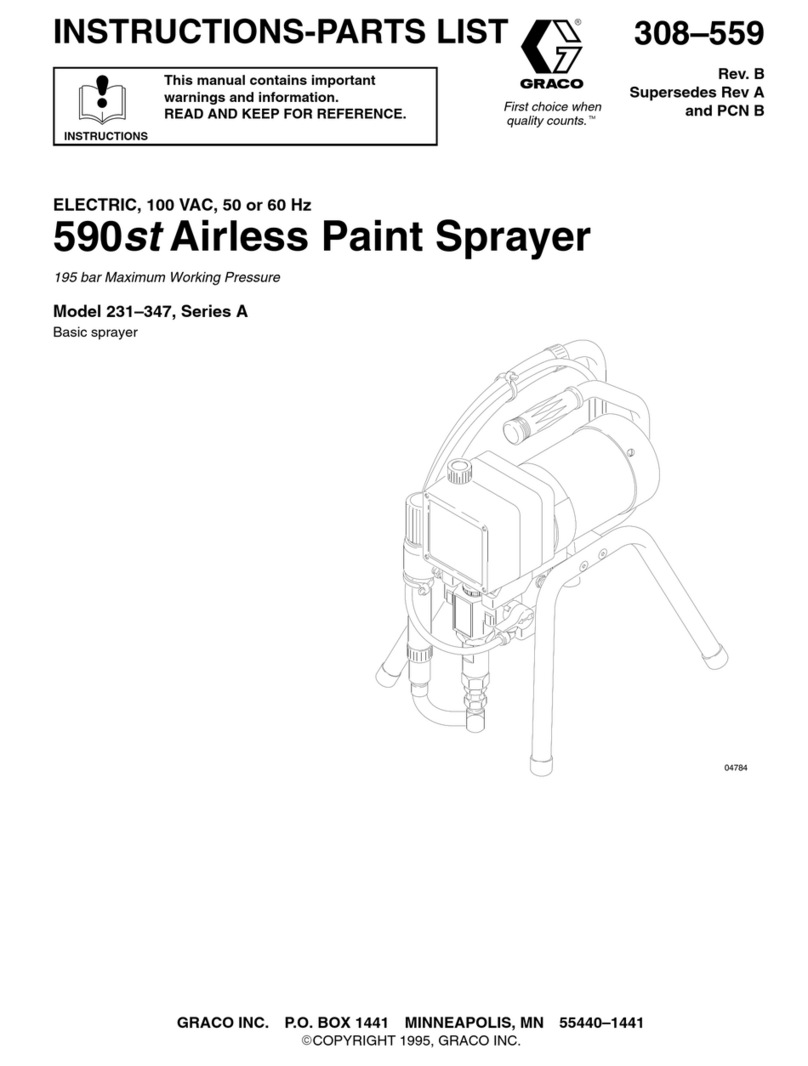 Graco Series A Instructions-parts list