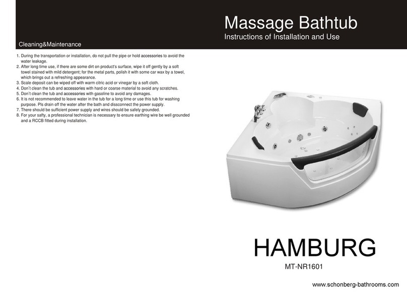 Schonberg HAMBURG Instructions of Installation and Use