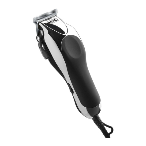 Wahl Deluxe Chrome Pro manual