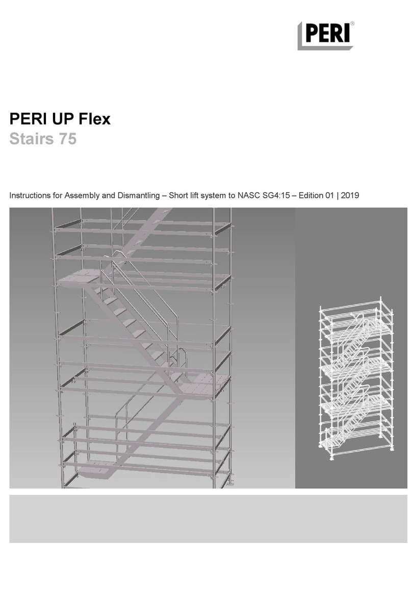 Peri UP Flex Stairs 75 Instructions for Assembly and Dismantling