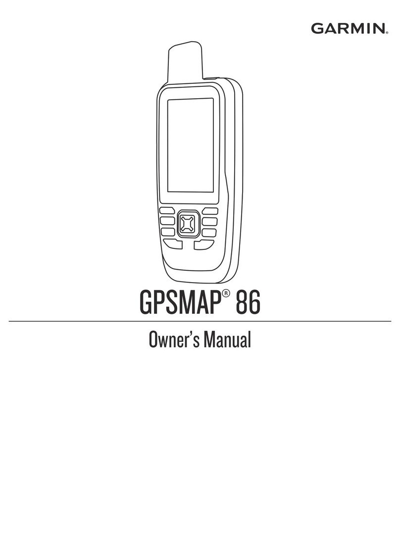Garmin GPSMAP 86 owner's manual