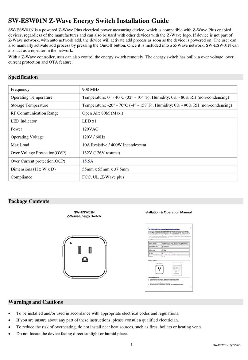 Sercomm SW-ESW01N installation guide