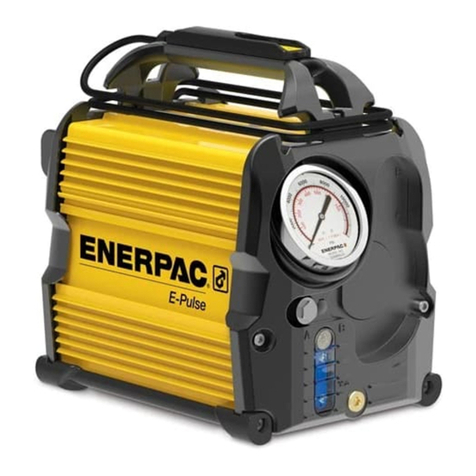 Enerpac E-Pulse EP3204JB instruction sheet