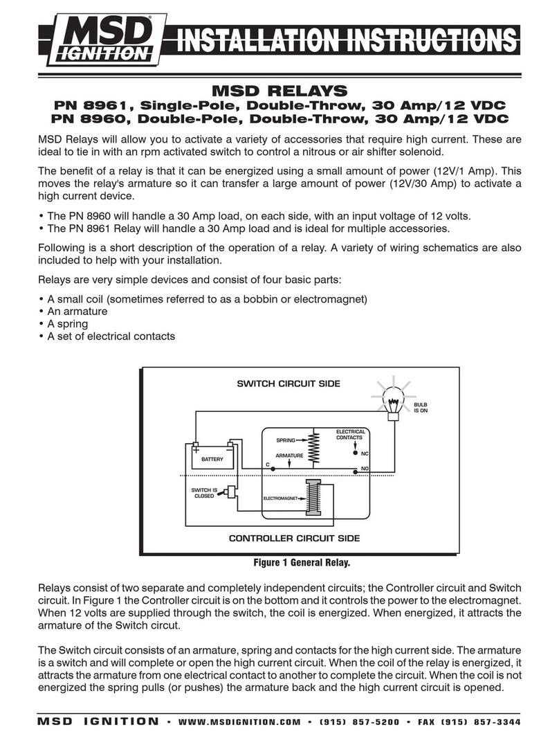 MSD Ignition 8961 installation instructions