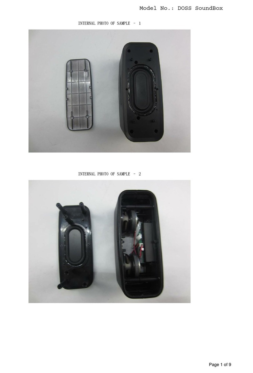Doss SoundBox Color manual