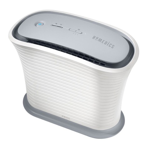 HoMedics TOTALCLEAN AP-15 Instruction manual and  warranty information