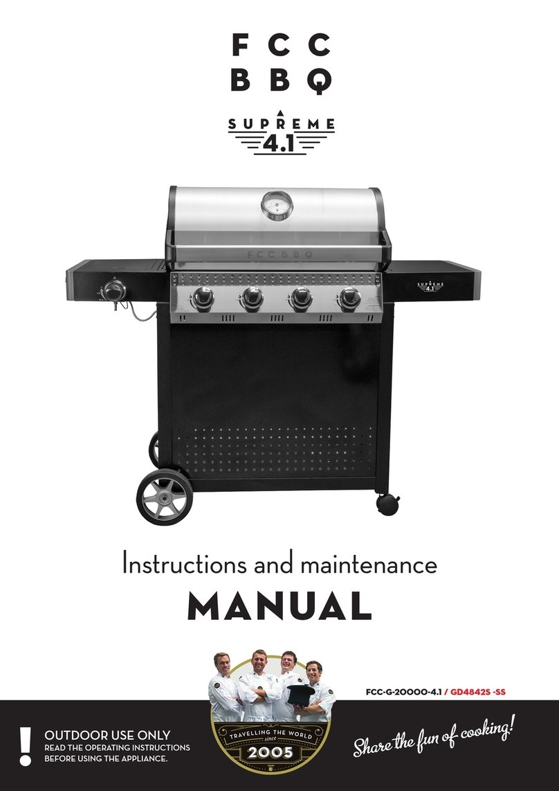 FCC BBQ Supreme 4.1 Instructions for use