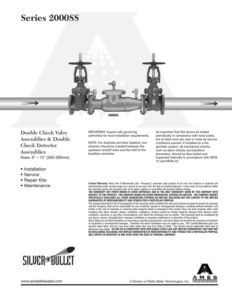AMES SILVER BULLET 2000SS Series User manual