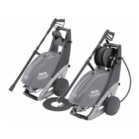 Clarke Power Wash EHD130 Operating & maintenance instructions