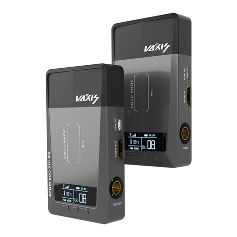 VAXIS ATOM 500 User manual