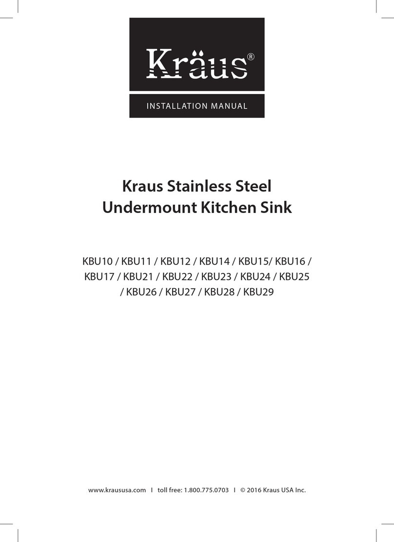 Kraus KBU10 installation manual Kraus KBU10 installation manual