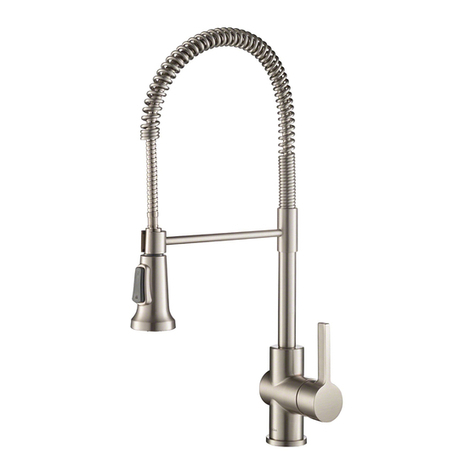 Kraus Britt KPF-1690 installation manual