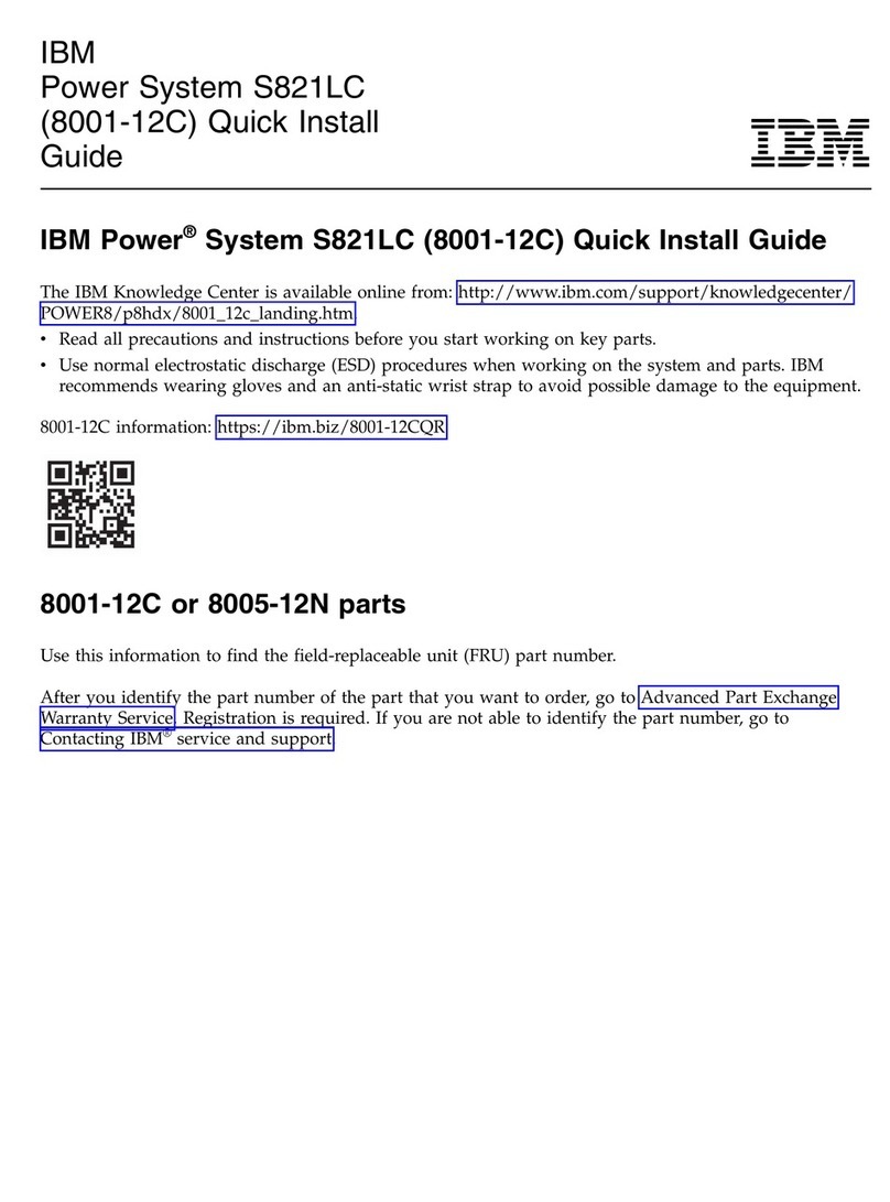 IBM Power System S821LC User manual