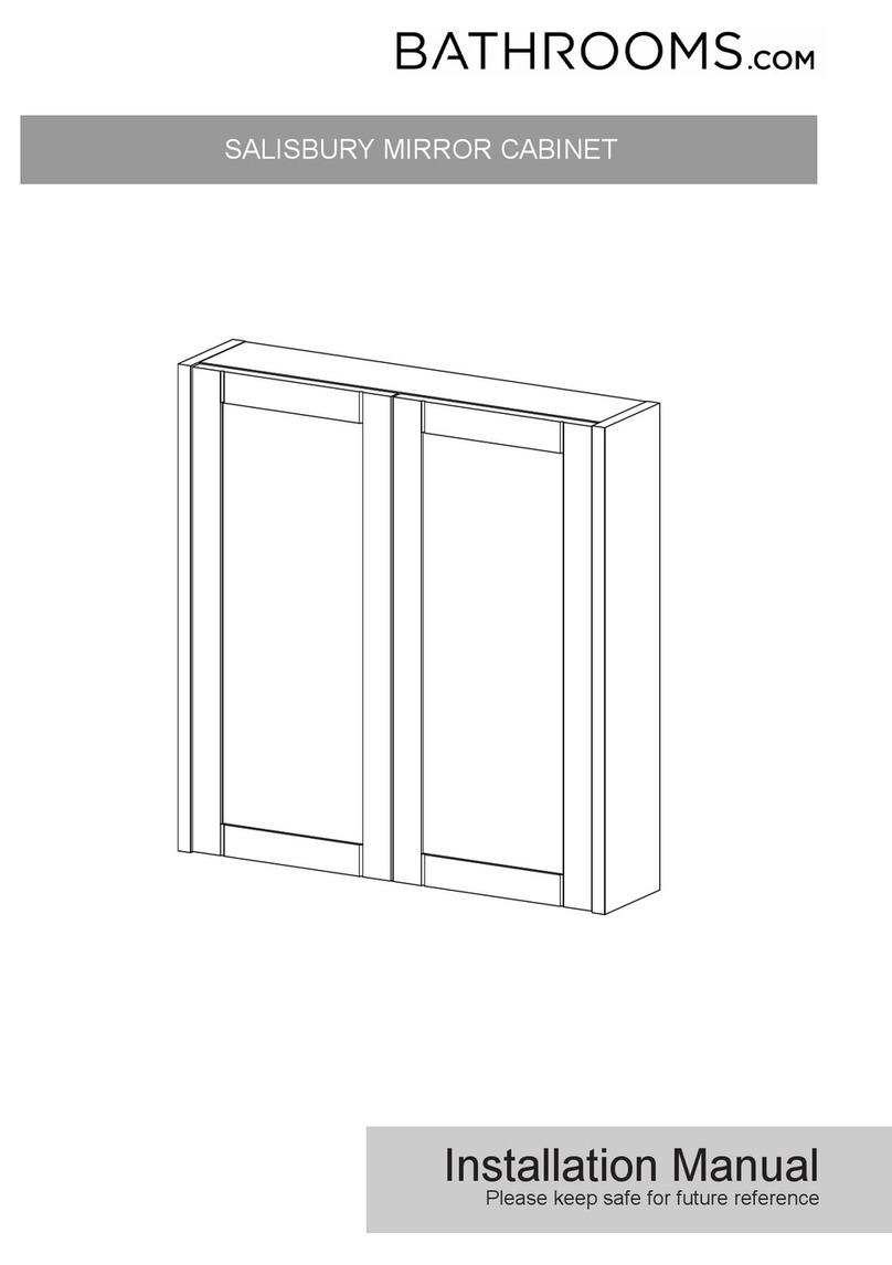 BATHROOMS.COM SALISBURY installation manual