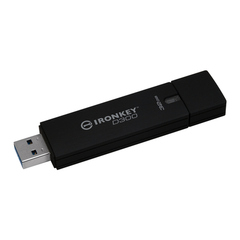 Kingston Technology Ironkey D300 user manual