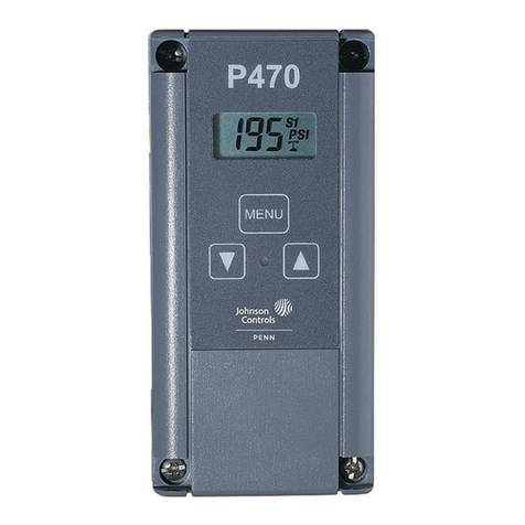 Johnson Controls PENN P470 Product/Technical Bulletin Johnson Controls PENN P470 Product/Technical Bulletin