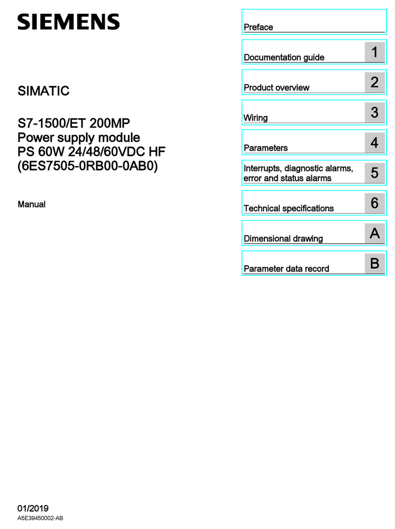 Siemens Simatic S7-1500 manual