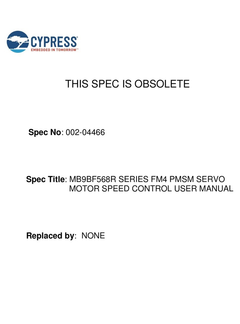 Cypress MB9BF568R Series user manual Cypress MB9BF568R Series user manual