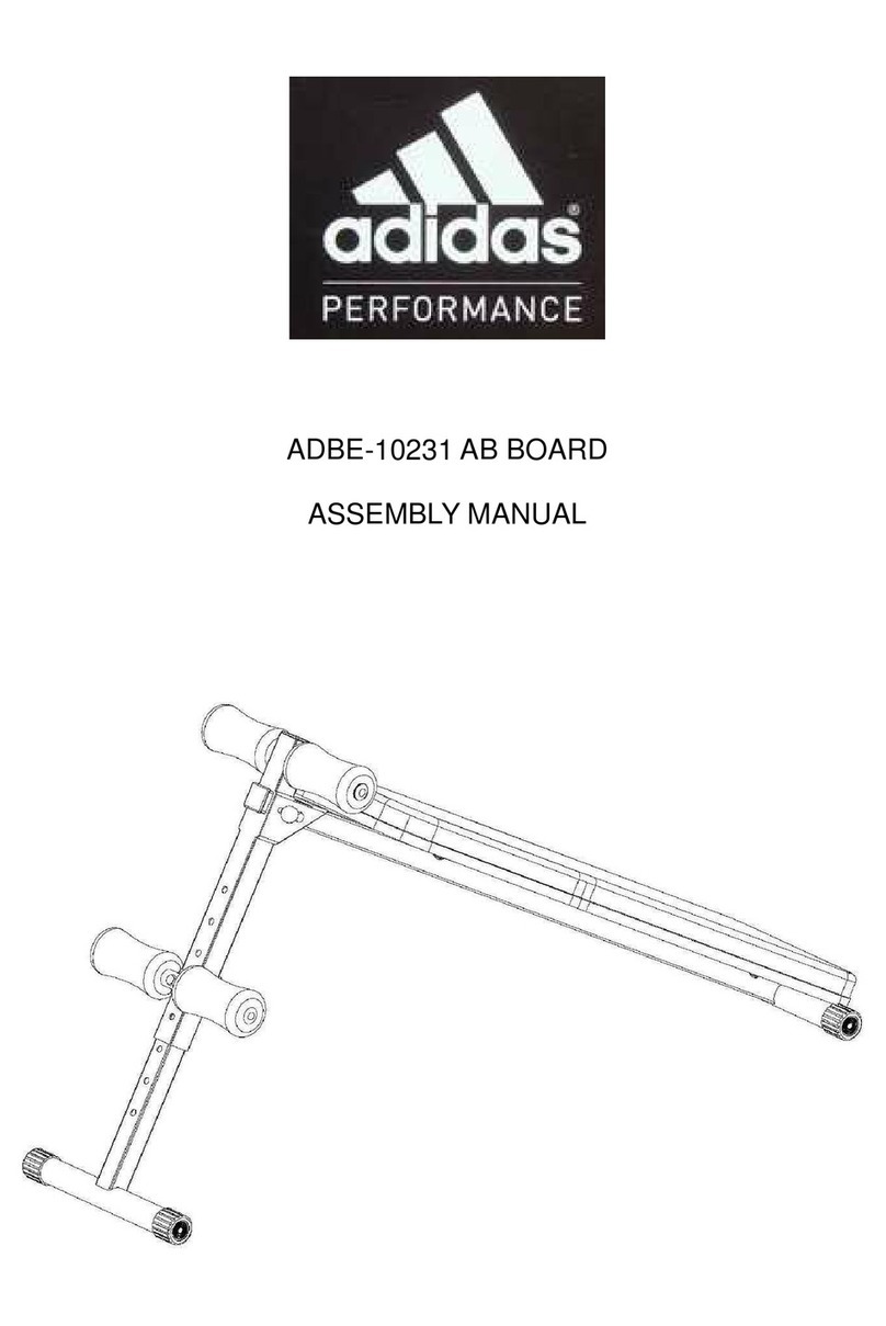 Adidas Performance ADBE-10231 Assembly manual