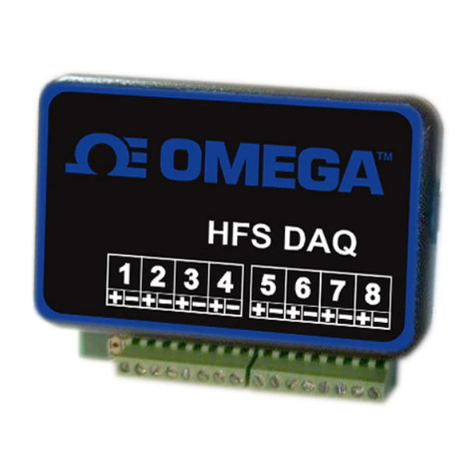 Omega HFS DAQ User manual Omega HFS DAQ User manual