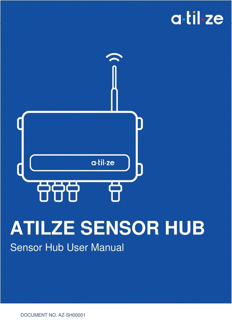 Atilze Sensor Hub user manual