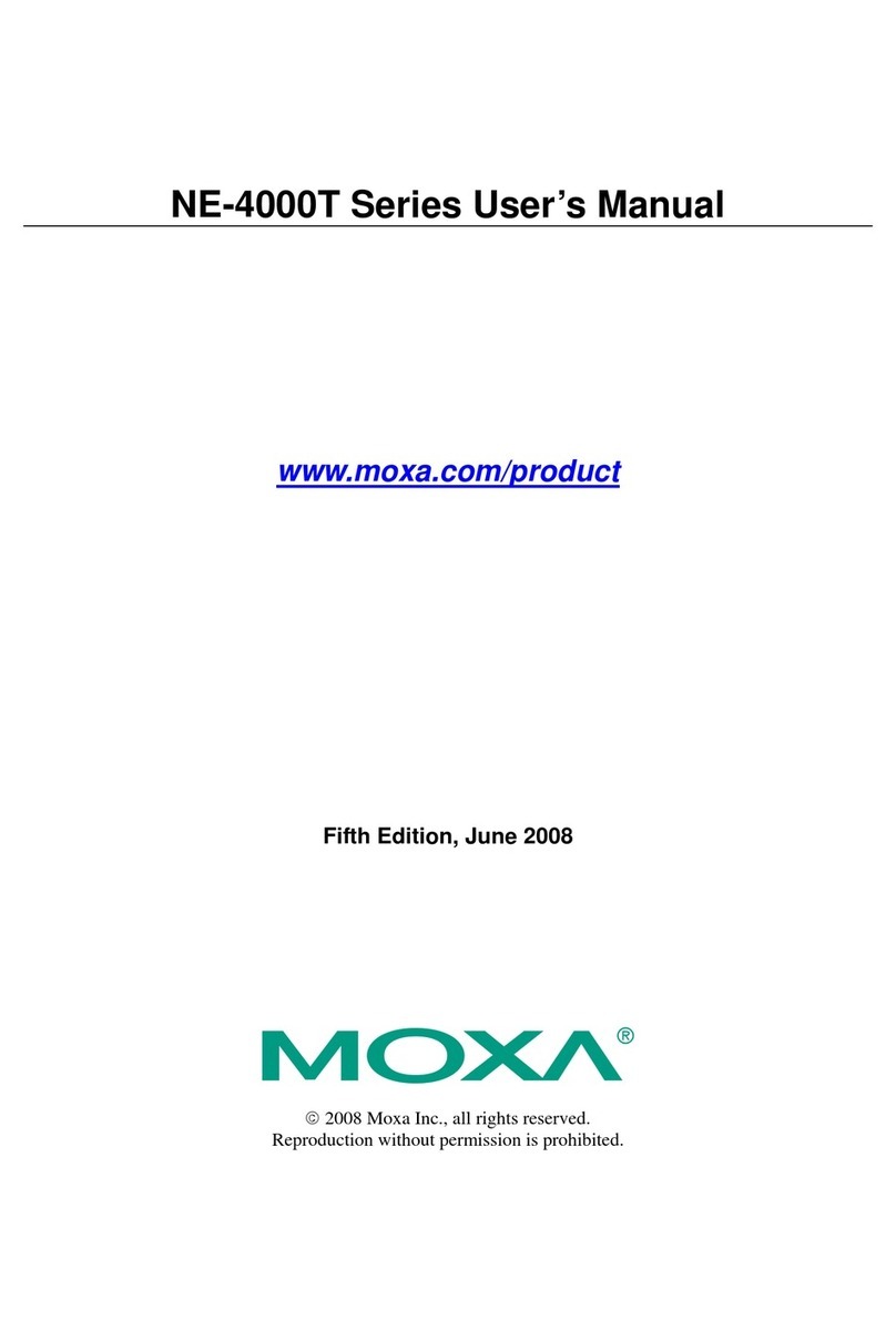 Moxa Technologies NE-4000T Series user manual