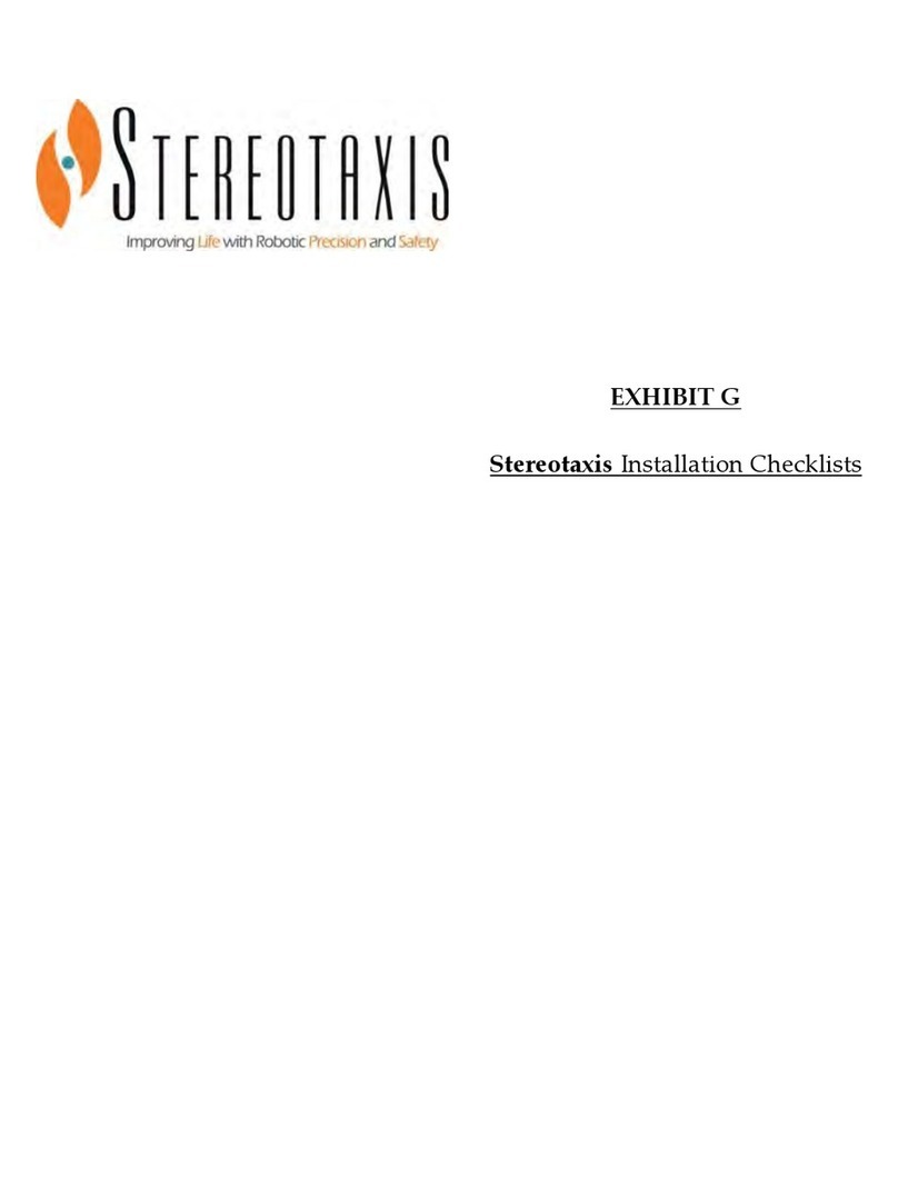 Stereotaxis Niobe PM3.1 User manual
