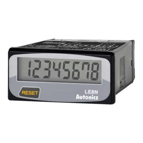 Autonics LE8N-BN User manual