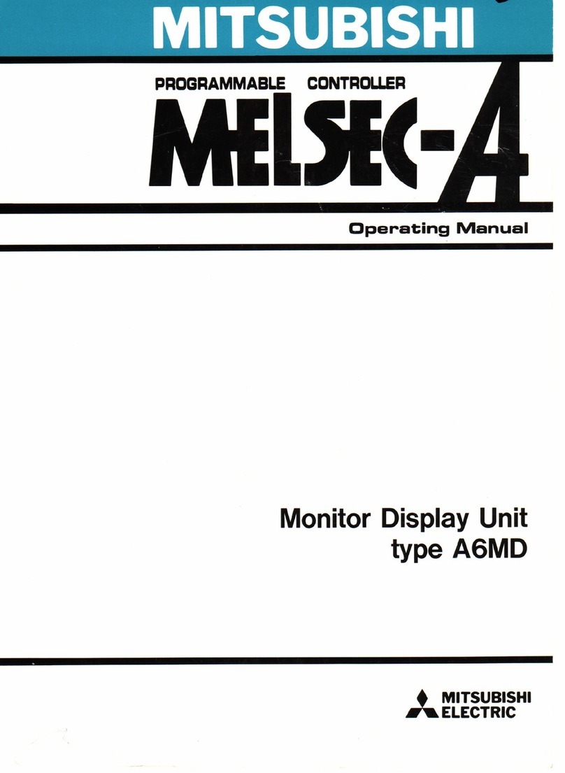 Mitsubishi MELSEC-A A6MD User manual