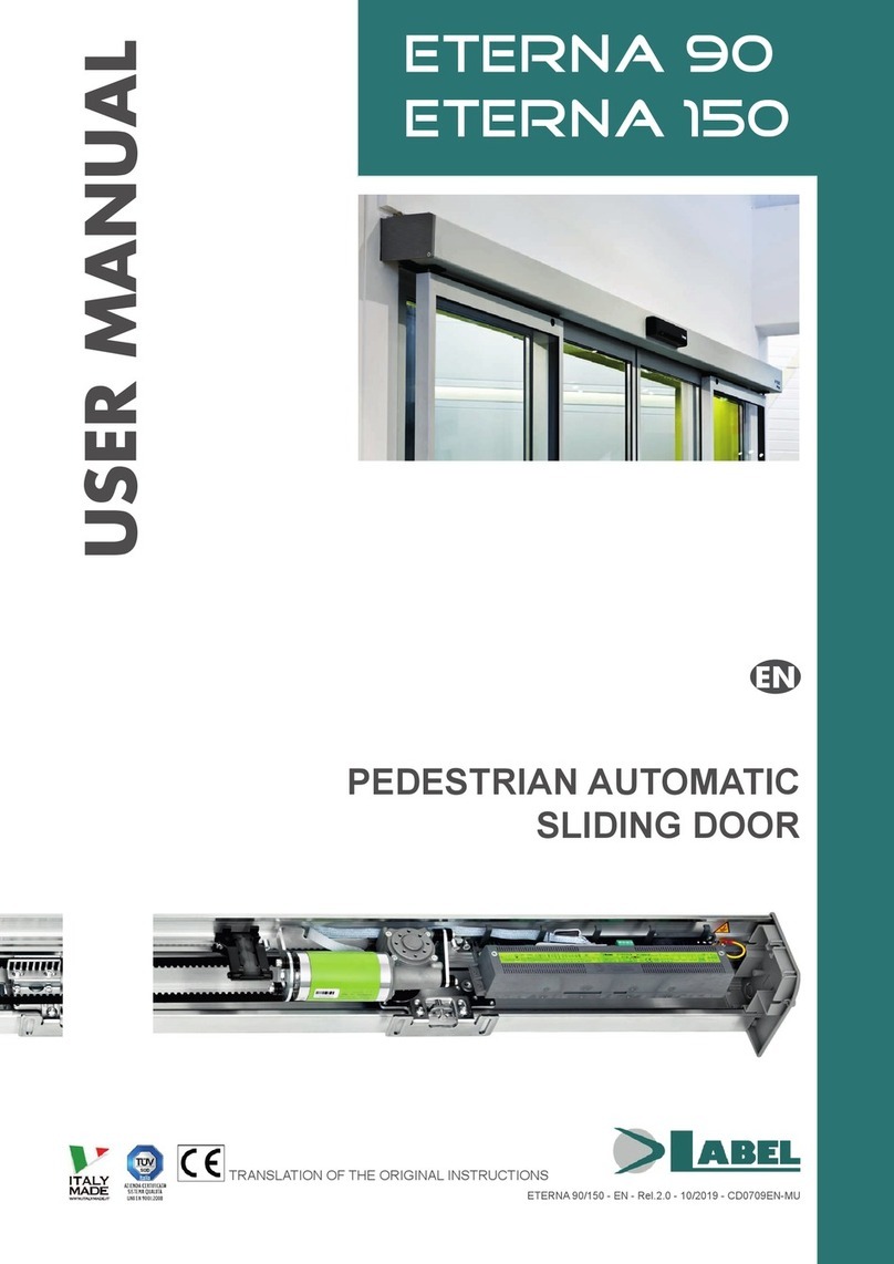 Label ETERNA 90 Series User manual