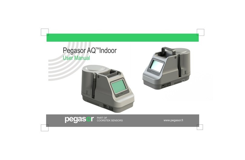 Coorstek Sensors Pegasor AQ Indoor user manual