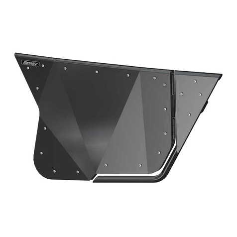 SuperATV DOOR-CF-ZF800EX-00 User manual
