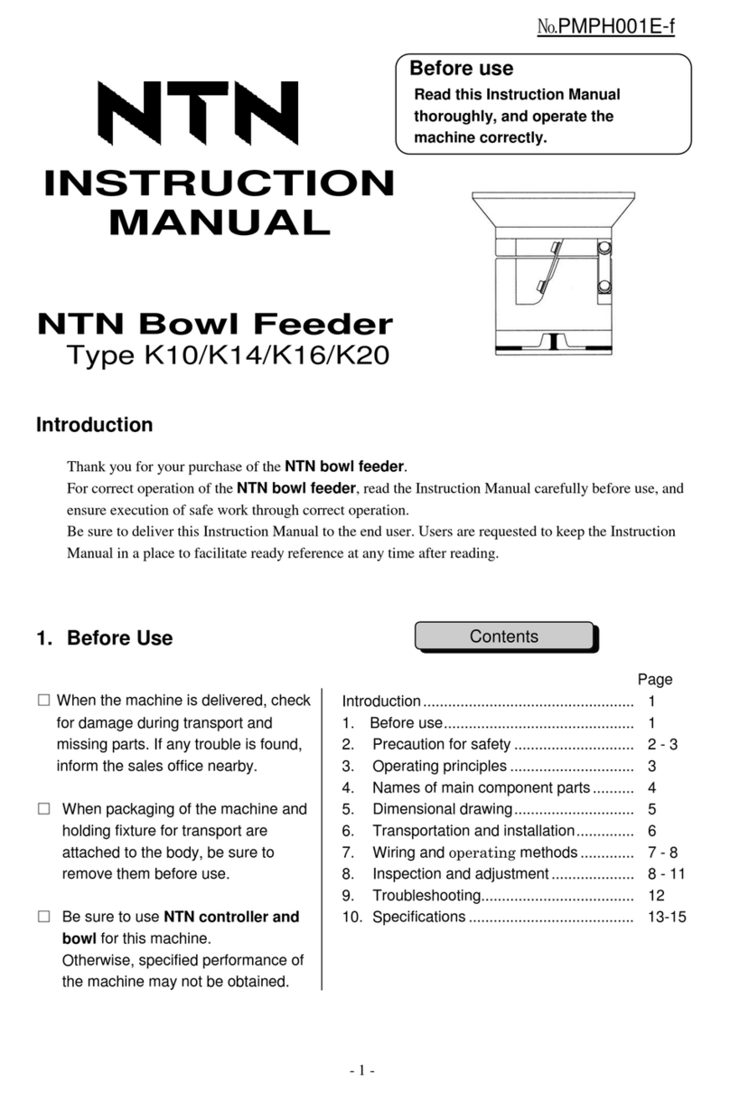 NTN K14 instruction manual