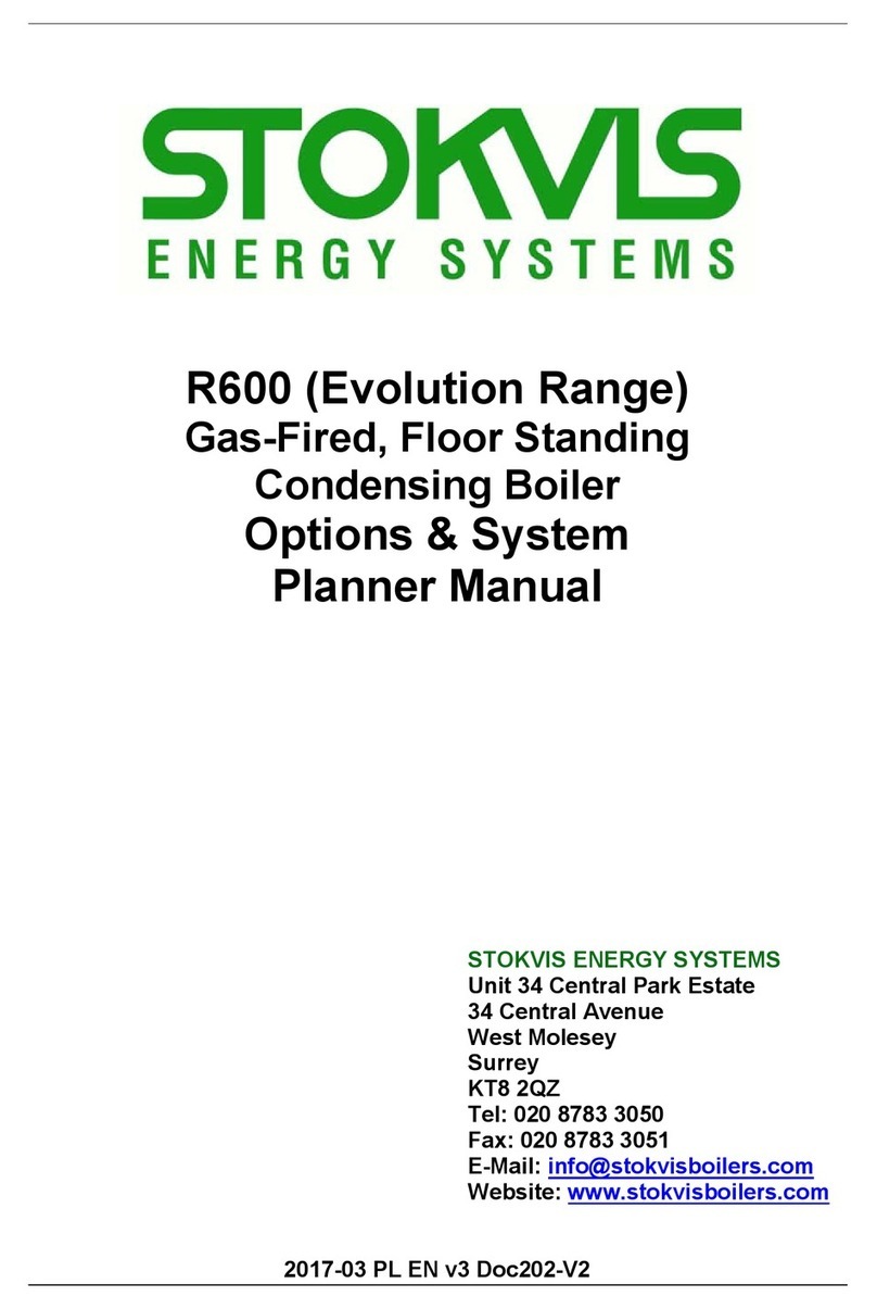 STOKVIS ENERGY SYSTEMS Evolution Series Options & systems planner manual