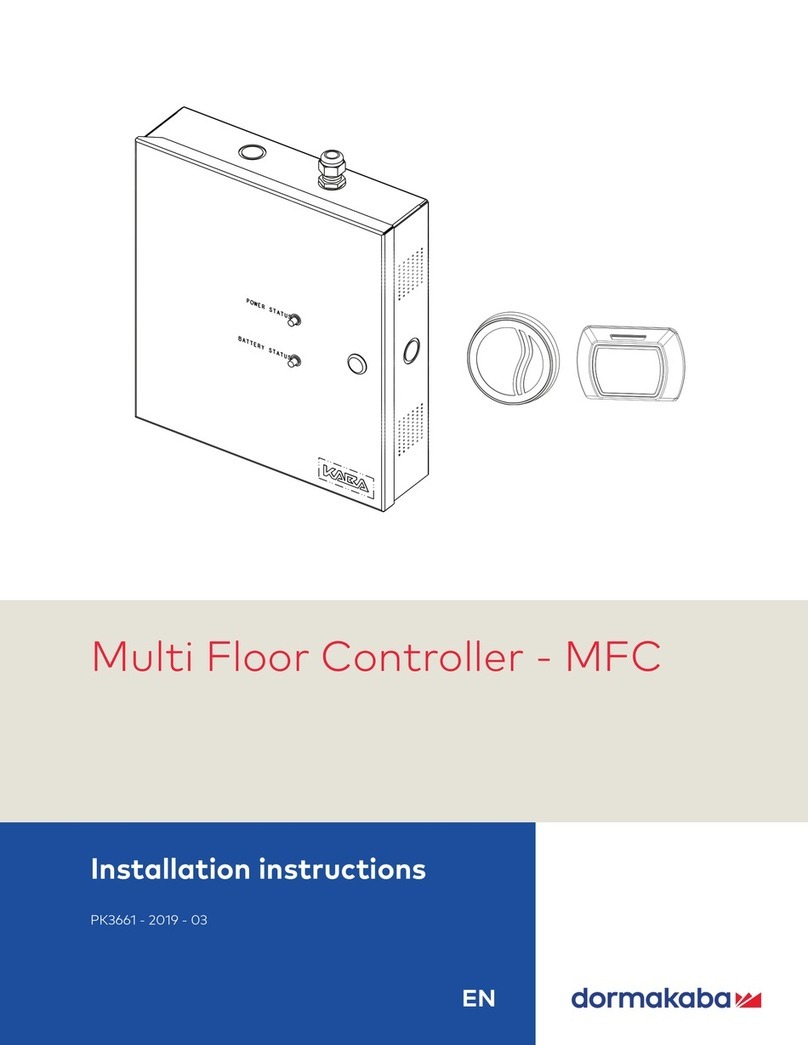 Dormakaba MFC installation instructions