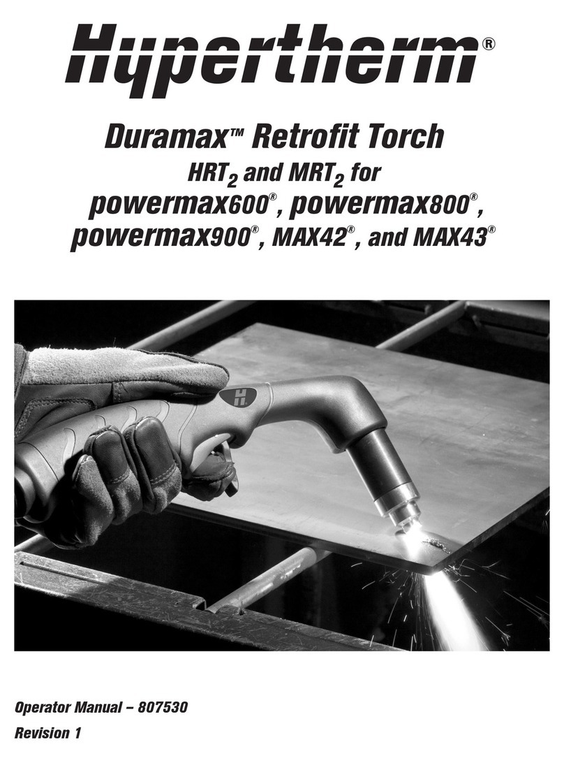 Hypertherm Duramax Series Operator's manual
