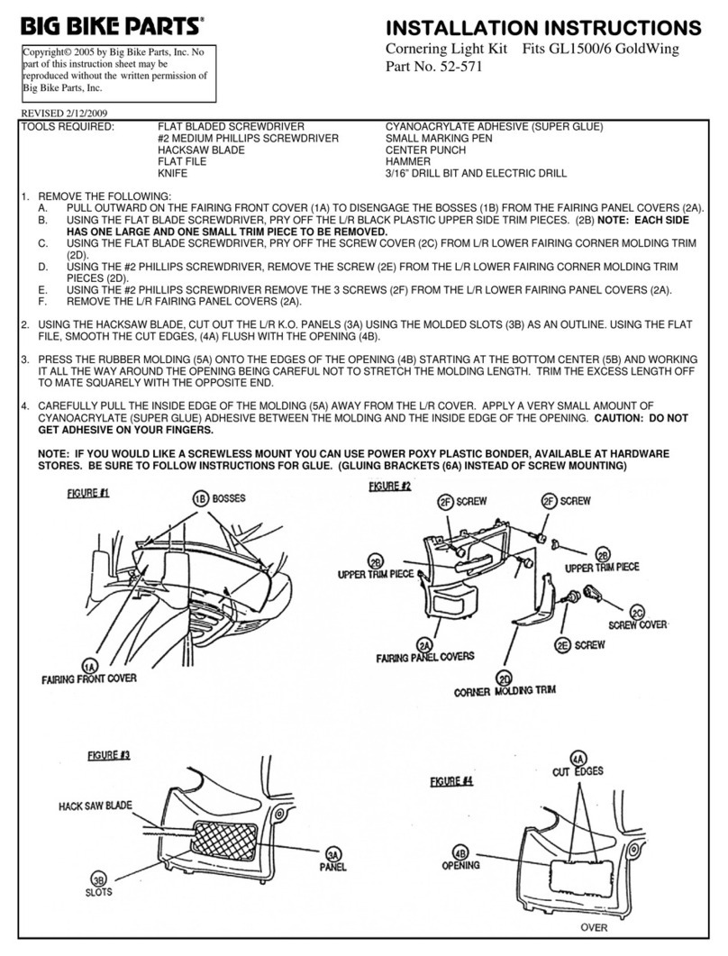 Big Bike Parts 52-571 installation instructions Big Bike Parts 52-571 installation instructions