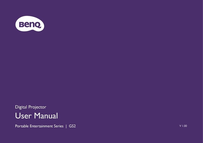 BenQ Portable Entertainment Series User manual
