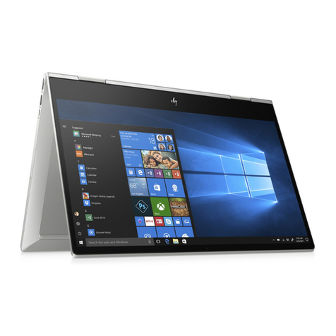 HP ENVY x360 Series Maintenance and service guide