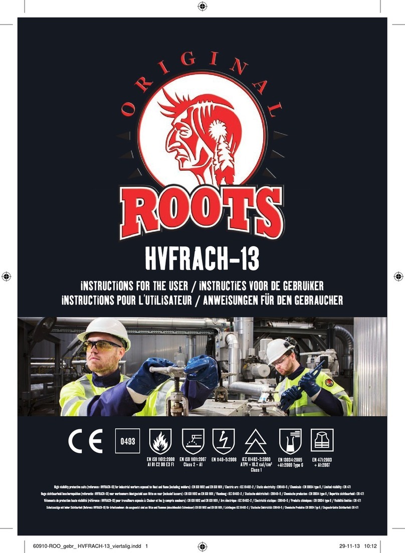 ROOTS HVFRACH-13 Instruction Manual