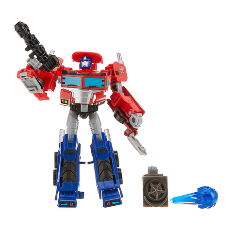 Hasbro TRANSFORMERS CYBERVERSE OPTIMUS PRIME quick start guide