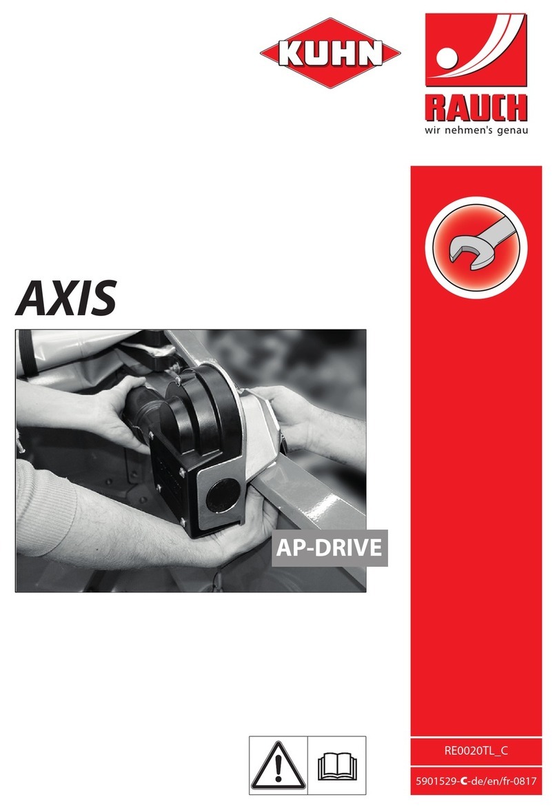 Rauch Kuhn Axis AP-Drive User manual