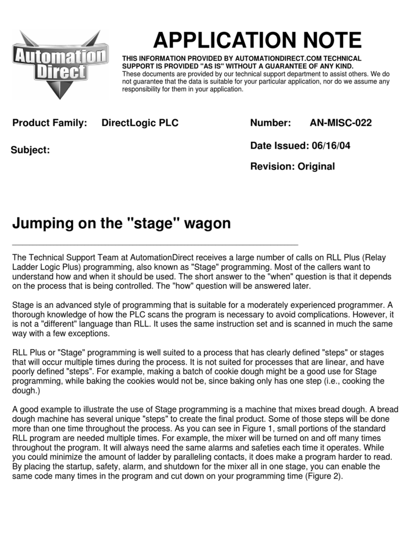 AutomationDirect DirectLogic Series Application note