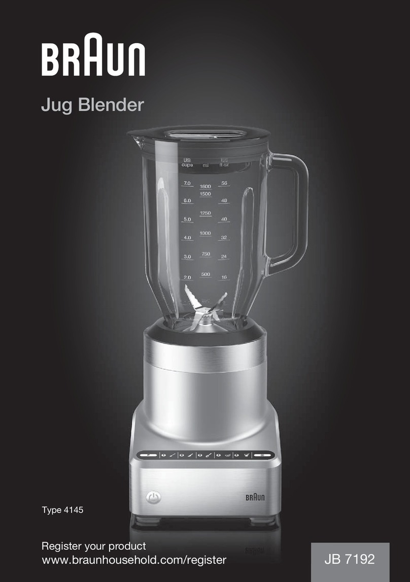 Braun JB 7192 manual