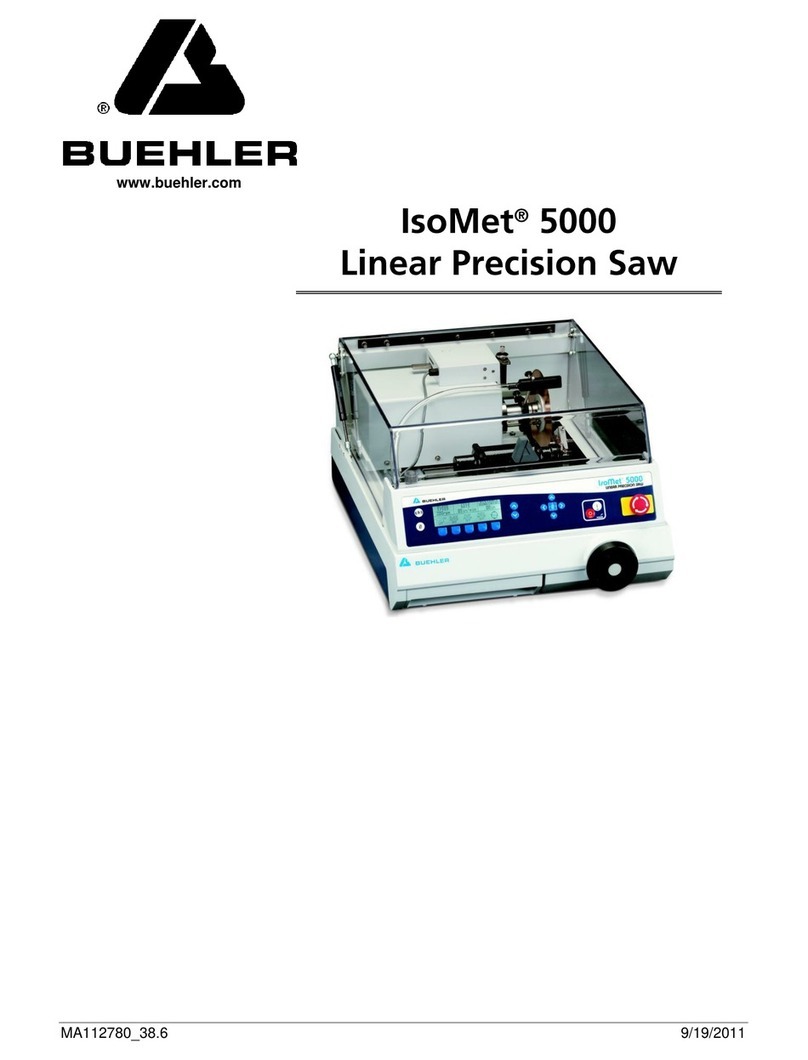 Buehler IsoMet 5000 User manual