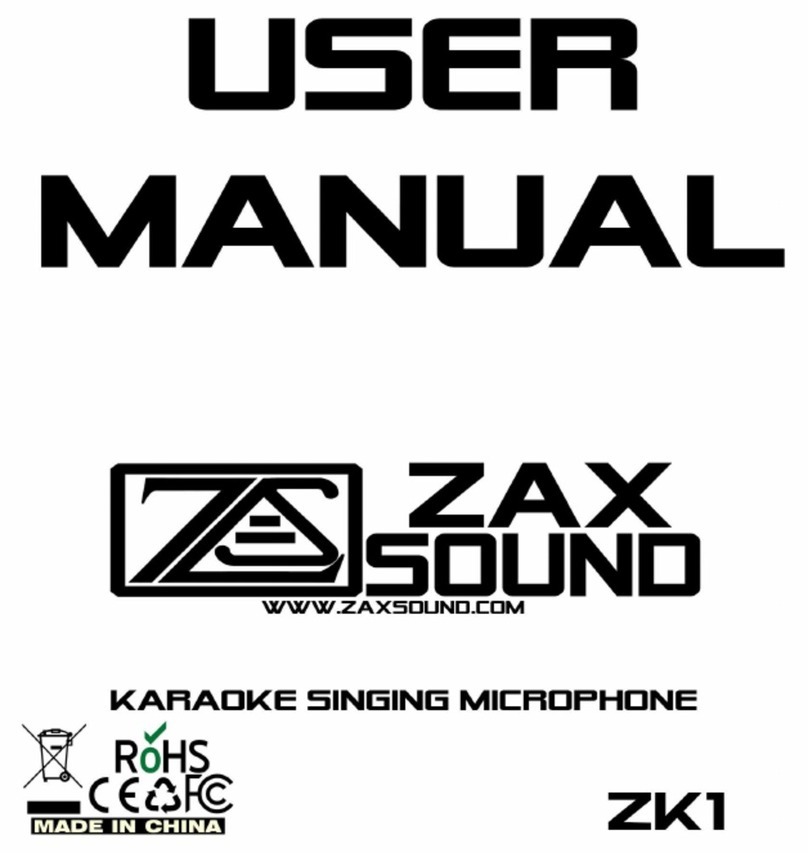 Zax Sound ZK1 user manual