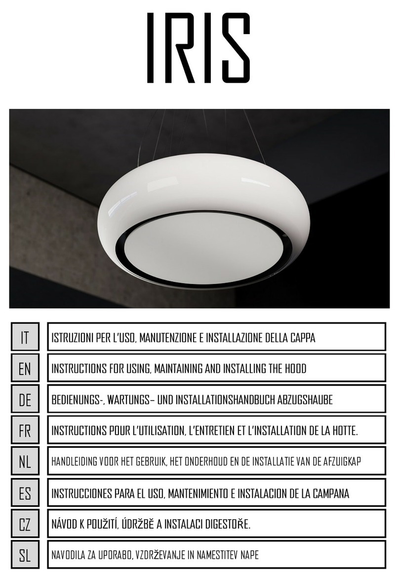 Airone IRIS Instructions for using, maintaining and installing