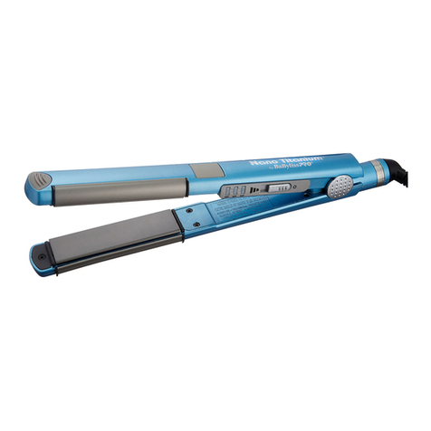 BaByliss PRO NANO TITANIUM BABNT2071N manual